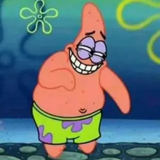 🏃 Patrick Star Spongebob Squarepants patrick estrela, bob esponja, desenho animado, engraçado, personagem, nickelodeon whatsapp sticker