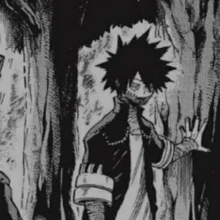 ⚡️ Dabi My Hero Academia 애니메이션, 만화, 빌런, 다비, 나의 히어로 아카데미아 telegram sticker