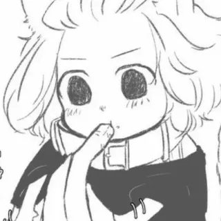 💛 Anime, Cartoon, Illustration, Niedlich, Kawaii, Chibi telegram sticker