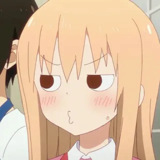✨ Anime, Chica, Expresión, Lindo, Manga, Divertido telegram sticker