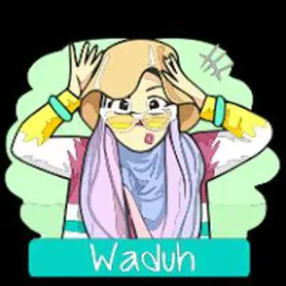 🤦 Waduh мультфильм, женщина, выражение лица, солнцезащитные очки, замешательство whatsapp sticker