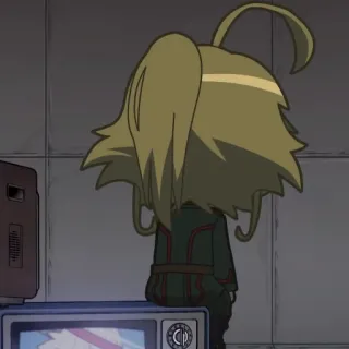 😔 Anime, Militär, Soldat, Uniform, Cartoon, Figur whatsapp sticker