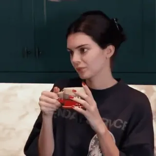 🥤 Kendall Jenner Kendall Jenner, Modelo, Celebridade, Mulher, Pessoa telegram sticker