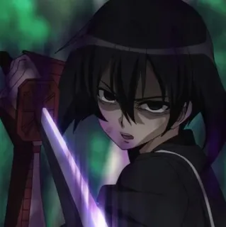 👺 Akame Akame ga Kill! Anime, Miecz, Postać, Akame ga Kill telegram sticker