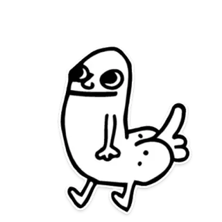 🕺 การ์ตูน, ตลก, ขำขัน, ตัวละคร, มีม telegram sticker