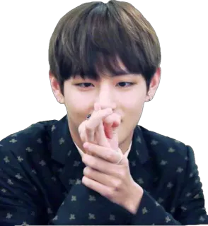 ❣ V kpop, idol, bts, v, korean singer telegram sticker