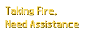 🆘 Taking Fire, Need Assistance Sotto attacco, Bisogno di aiuto telegram sticker