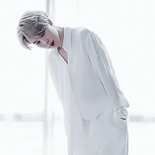 🎡 homme, blanc, chemise, intérieur telegram sticker