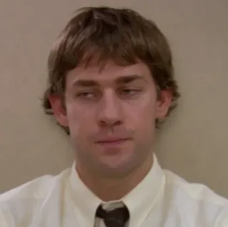 🗞 Jim Halpert The Office Jim, Halpert, The Office, NBC, John Krasinski telegram sticker