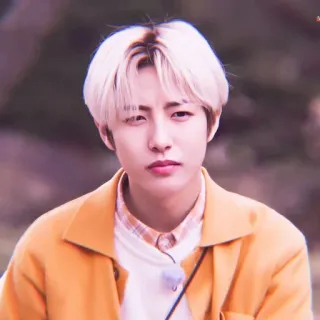 🐥 kpop, idol, retrato, homem, asiático, celebridade telegram sticker