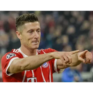 🙏 Robert Lewandowski fútbol, deporte, atleta, Robert Lewandowski telegram sticker