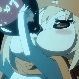 🤤 Umaru Doma Himouto! Umaru-chan Cola telegram sticker