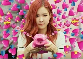 🌹 amor, corazones, kpop, lindo, rosa, blackpink, chica whatsapp sticker