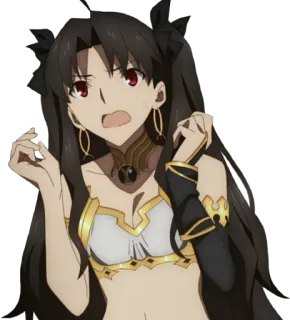 😱 Tohsaka Rin Fate/Grand Order Anime, Personaje, Manga, Tohsaka Rin, Fate/Grand Order telegram sticker