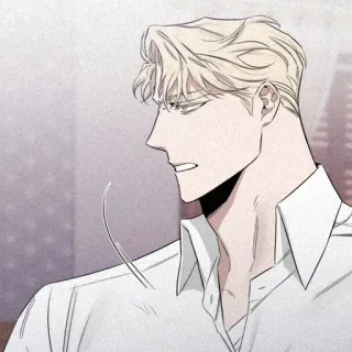 🥂 Anime, Mężczyzna, Ilustracja, Postać telegram sticker