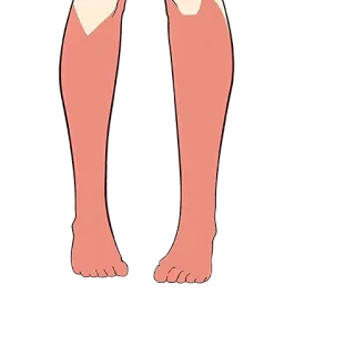 ❤️ legs, feet, anatomy telegram sticker