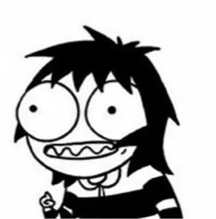 😬 Kreskówka, Komiks, Postać, Śmieszne, Meme telegram sticker
