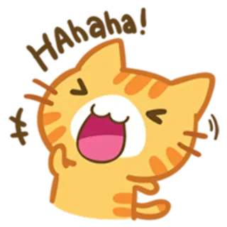😂 猫, 侮辱的なジェスチャー, 中指, 漫画の猫, 面白い猫 telegram sticker