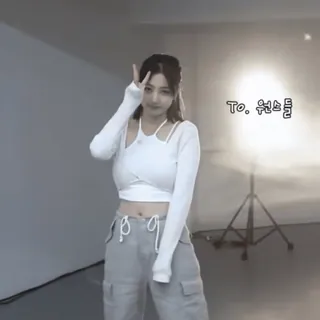 🌄 To. 원스들 whatsapp sticker