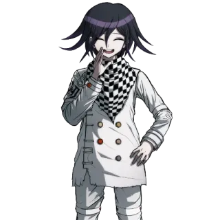 😆 Kokichi Oma Danganronpa Аниме, Кокичи Ома, Danganronpa, Персонаж, Улыбка telegram sticker