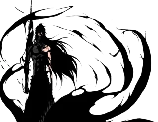 😑 Ichigo Bleach Аниме, Манга, Мечи, Бои, Герой, Тёмный, Демон, Ичиго, Пустой telegram sticker