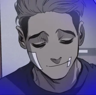 🌟 Yoon Bum Killing Stalking Killing Stalking, Manga, Horreur, Psychologique, Yoon Bum, Stalker, Manhwa whatsapp sticker