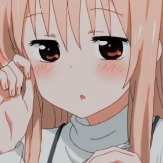 🥤 animé, dessin animé, fille, mignon telegram sticker