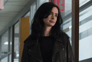 🥀 Jessica Jones Jessica Jones, personnage, femme, veste, Marvel telegram sticker