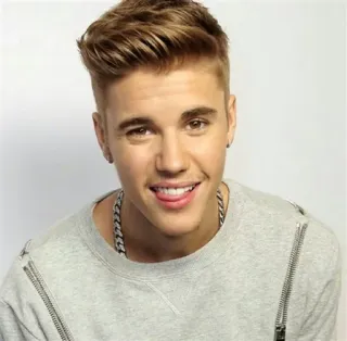 😜 Justin Bieber Justin Bieber, cantor, celebridade, retrato, pop star, música telegram sticker