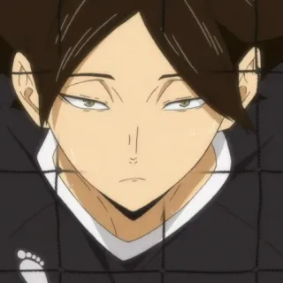 🏷 Suna Rintarou Haikyuu!! Suna Rintarou, Haikyuu!!, Anime, Manga, Voleibol, Personaje whatsapp sticker