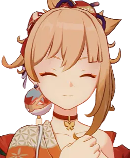 🎇 Yoimiya Genshin Impact Yoimiya, Genshin Impact, Anime, Videojuego, Personaje telegram sticker