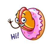 Juicy Hot Dog telegram stickers