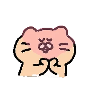 🥚 gato, lindo, pegatina, dibujos animados, animal, ilustración telegram sticker