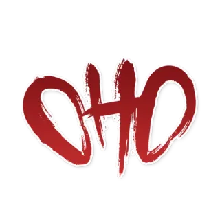 👉 OHQ Логотип, OHQ telegram sticker