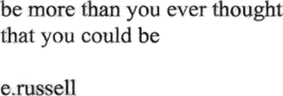 ☁️ be more than you ever thought that you could be
 inspirational, motivational, positive, quote telegram sticker