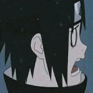 🎧 Sasuke Uchiha Naruto Sasuke, Naruto, Anime, Manga, Uchiha, Character, Cartoon telegram sticker