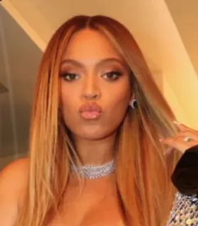 😚 Beyonce penyanyi, selebriti, potret, wanita, bintang pop, glamor telegram sticker