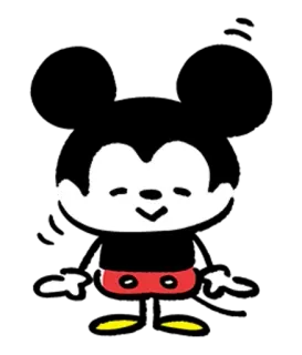 Mickey Mouse & Friends♪by Kanahei  @SeanChannel telegram stickers