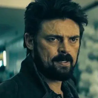 😡 Billy Butcher The Boys The Boys, Billy Butcher, Karl Urban, Anti-herói, Justiceiro, Amazon Prime, Personagem, Série TV telegram sticker