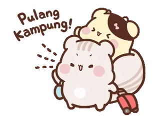 ๐งณ Pulang Kampung! Cartoni animati, Animali, Orsi, Vacanze, Viaggi whatsapp sticker