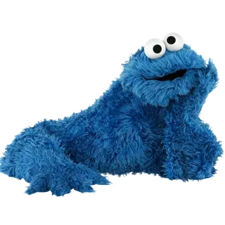 Cookiemonster whatsapp stickers