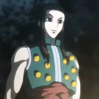 🕷 Illumi Zoldyck Hunter x Hunter Anime, Hunter x Hunter, Illumi, Zoldyck telegram sticker