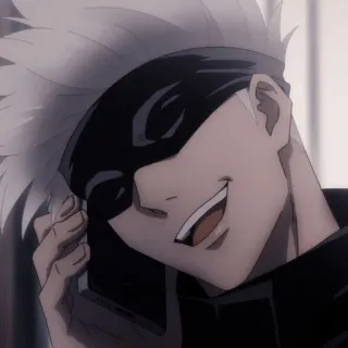 🍡 Satoru Gojo Jujutsu Kaisen Anime, Personagem, Gojo, Satoru, Mangá telegram sticker