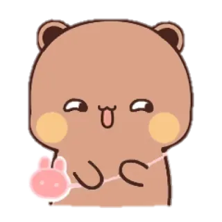 🐻 orso, carino, animale, cartone animato, emoji, kawaii telegram sticker