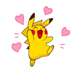 Pikachu's Lively Voiced Stickers ♪ @Nekosticker telegram stickers