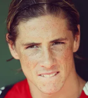 🤤 Fernando Torres футбол, спортсмен, футбол, спорт, портрет telegram sticker