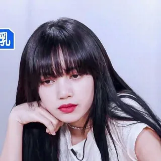 🐁 乳 mujer, pelo negro, cara, persona, asiática whatsapp sticker