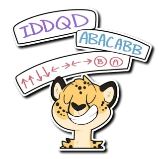 Cheetah telegram stickers
