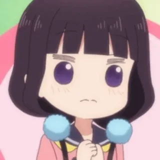 💕 anime, manga, cartoon, girl, cute, character telegram sticker