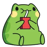 Froggy by @NErshu telegram stickers